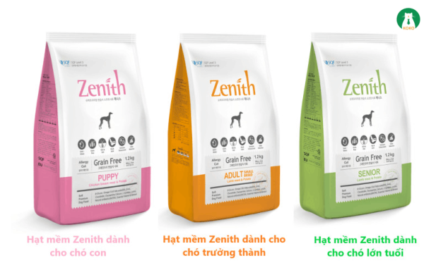 Thức ăn cho cún hạt mềm Zenith 300g