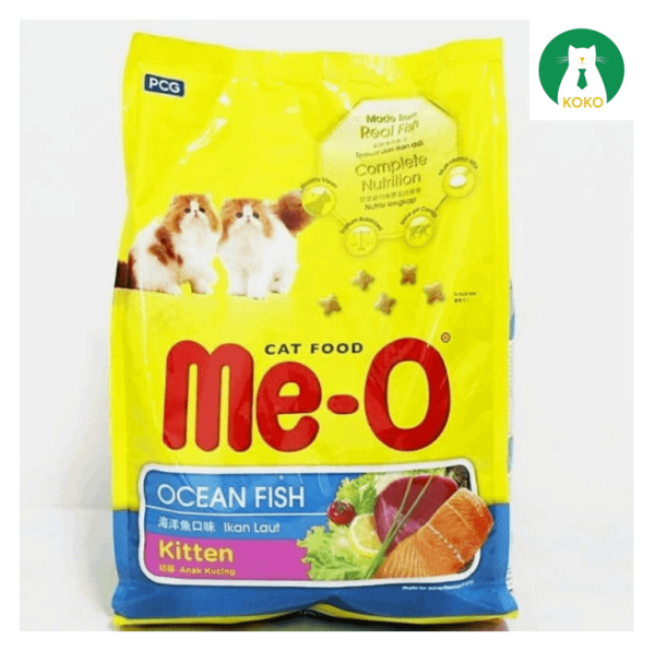 Thức ăn hạt dành cho mèo con và mèo lớn Meo-o 1.1kg